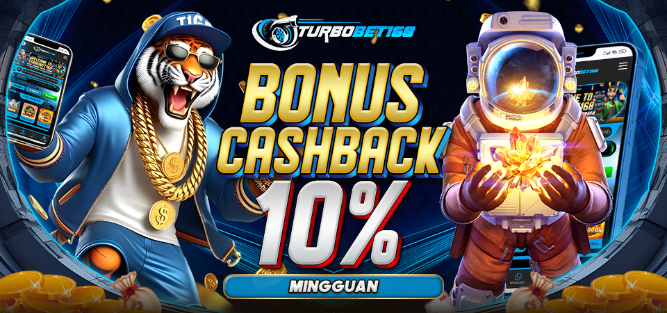 PROMO BONUS CASHBACK MINGGUAN 10% - TURBOBET168