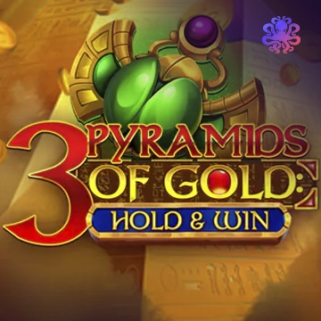 3 Pyramids of Gold: Hold & Win - TURBOBET168