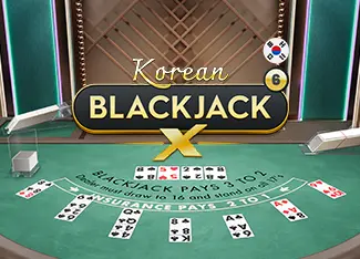 Korean BlackjackX 6 - TURBOBET168